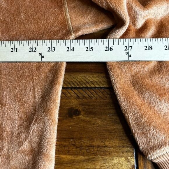 Aerie Womens Crewneck Pullover Sweater Soft Velour Oversized Side Slit Small - Picture 5 of 14